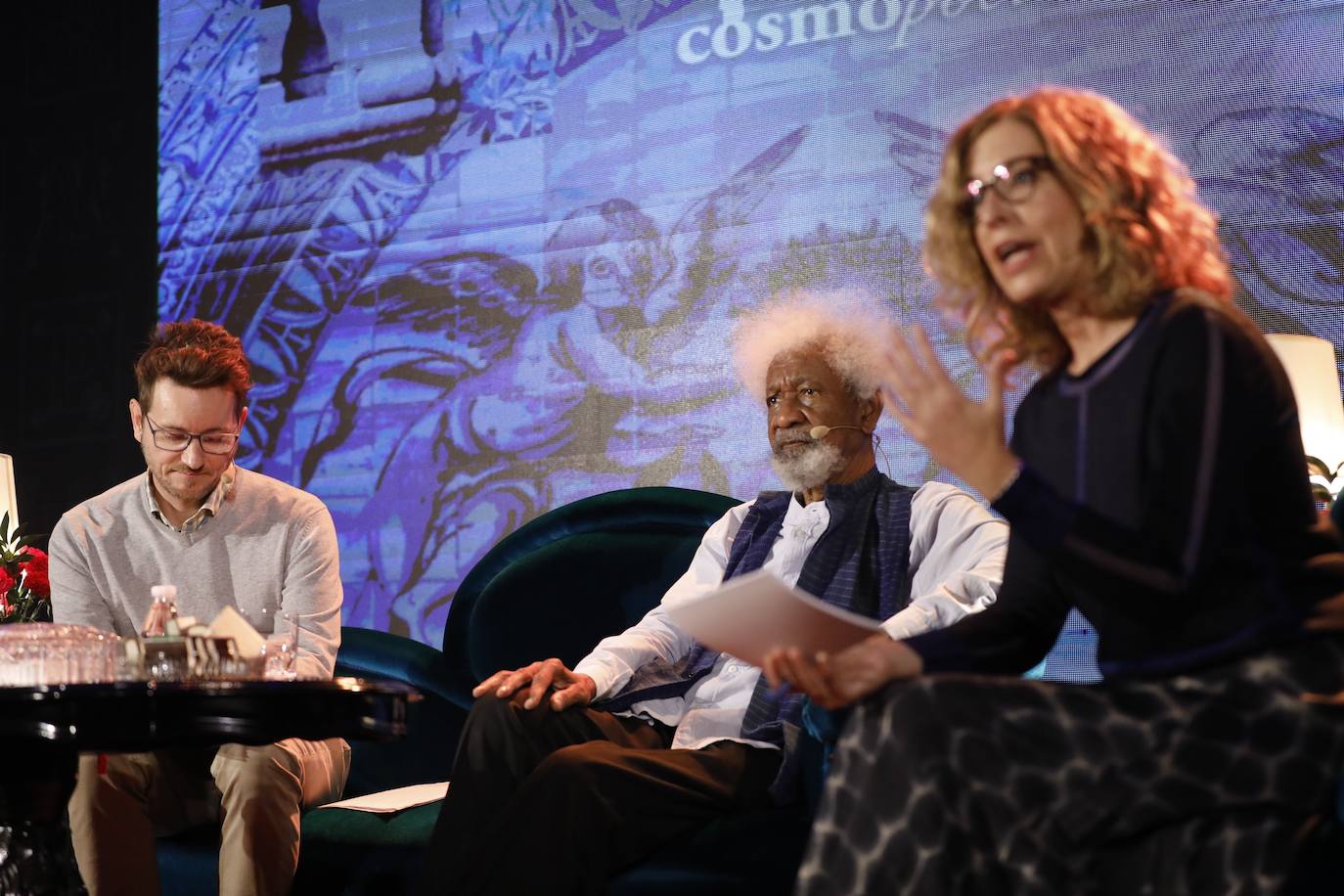 La intervención de Wole Soyinka en Cosmopoética en Córdoba, en imágenes