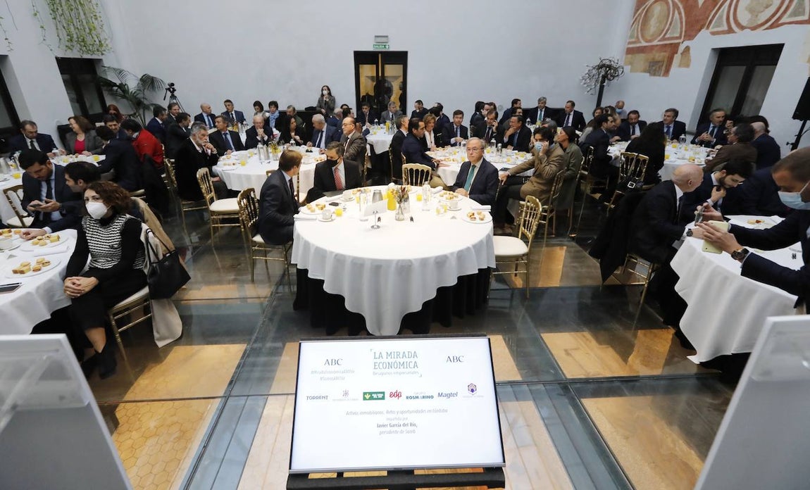 En imágenes, Javier García, presidente del Sareb, en La Mirada Económica de ABC Córdoba