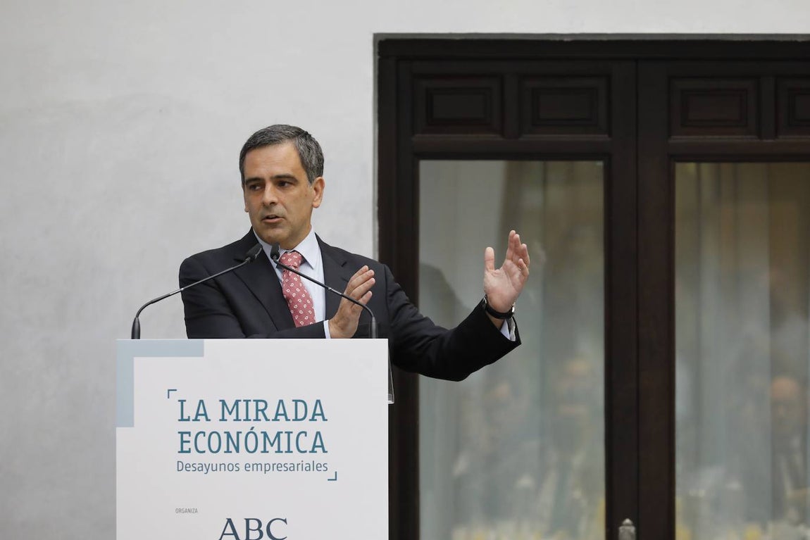 En imágenes, Javier García, presidente del Sareb, en La Mirada Económica de ABC Córdoba
