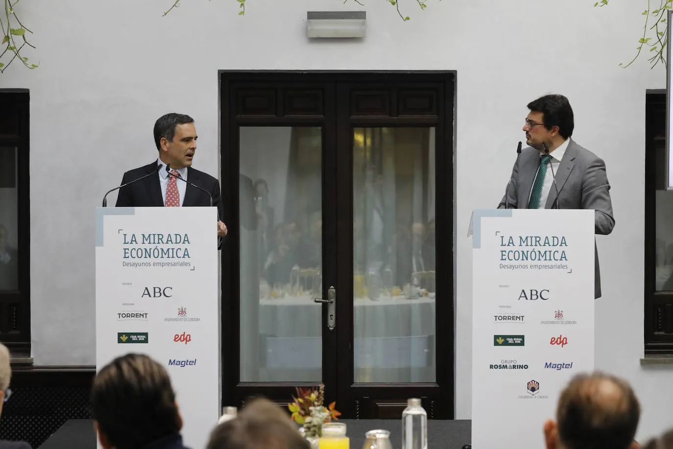 En imágenes, Javier García, presidente del Sareb, en La Mirada Económica de ABC Córdoba