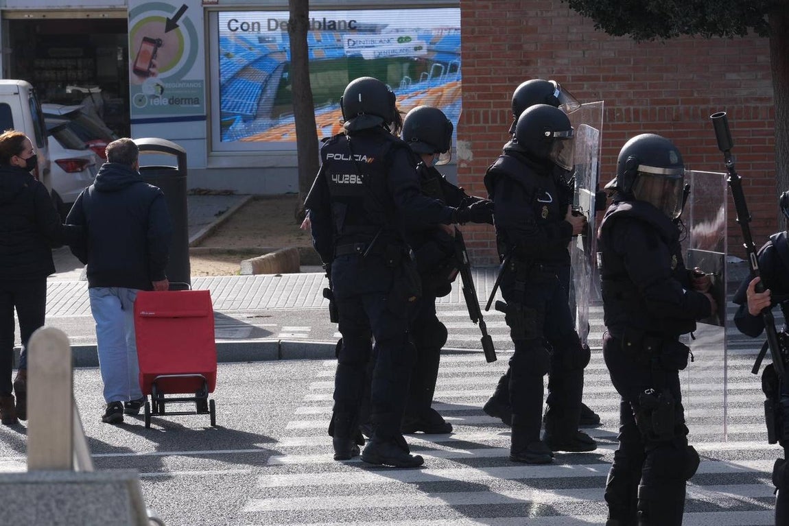 Cuarto día de altercados en Cádiz por la huelga del metal