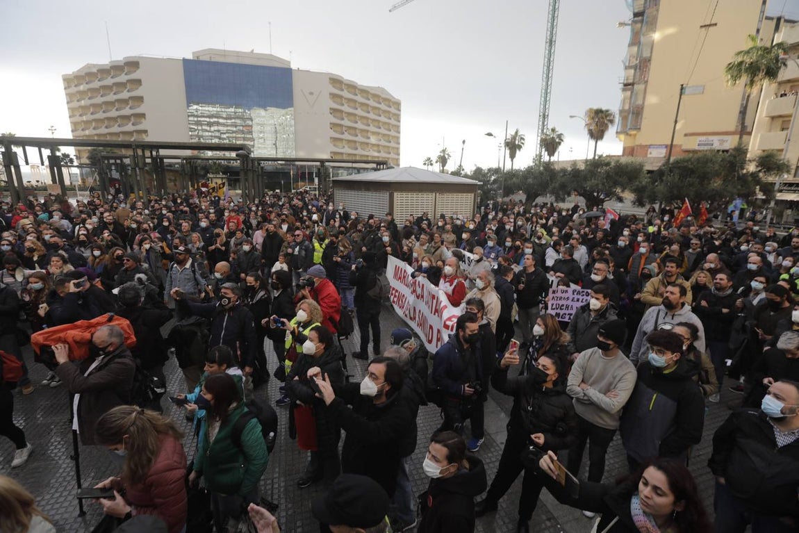 Fotos: Manifestación en apoyo a los trabajadores del Metal