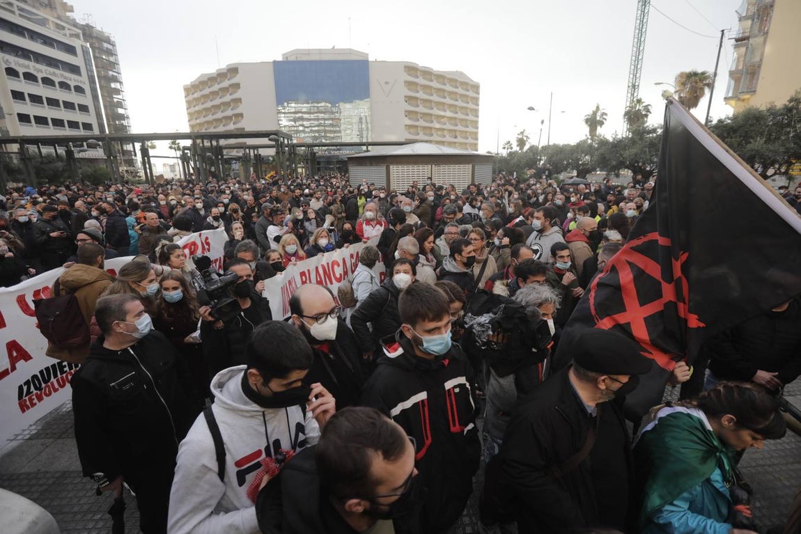 Fotos: Manifestación en apoyo a los trabajadores del Metal