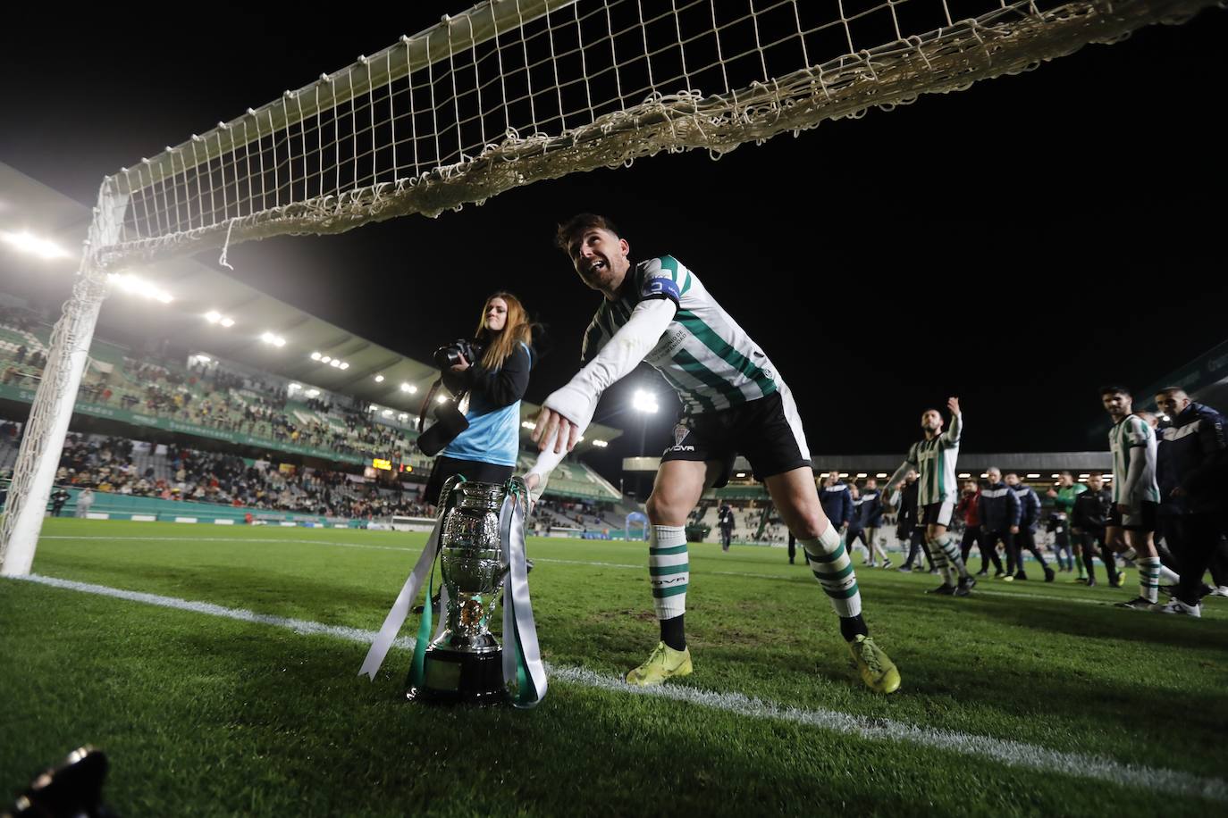 La celebración del título de campeón de Copa RFEF del Córdoba CF, en imágenes