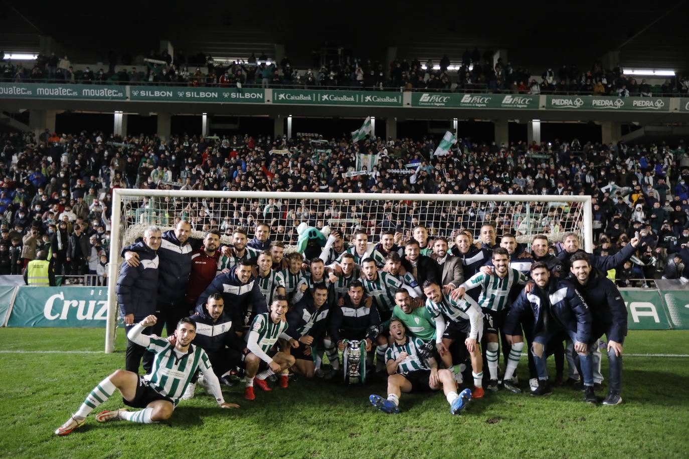 La celebración del título de campeón de Copa RFEF del Córdoba CF, en imágenes