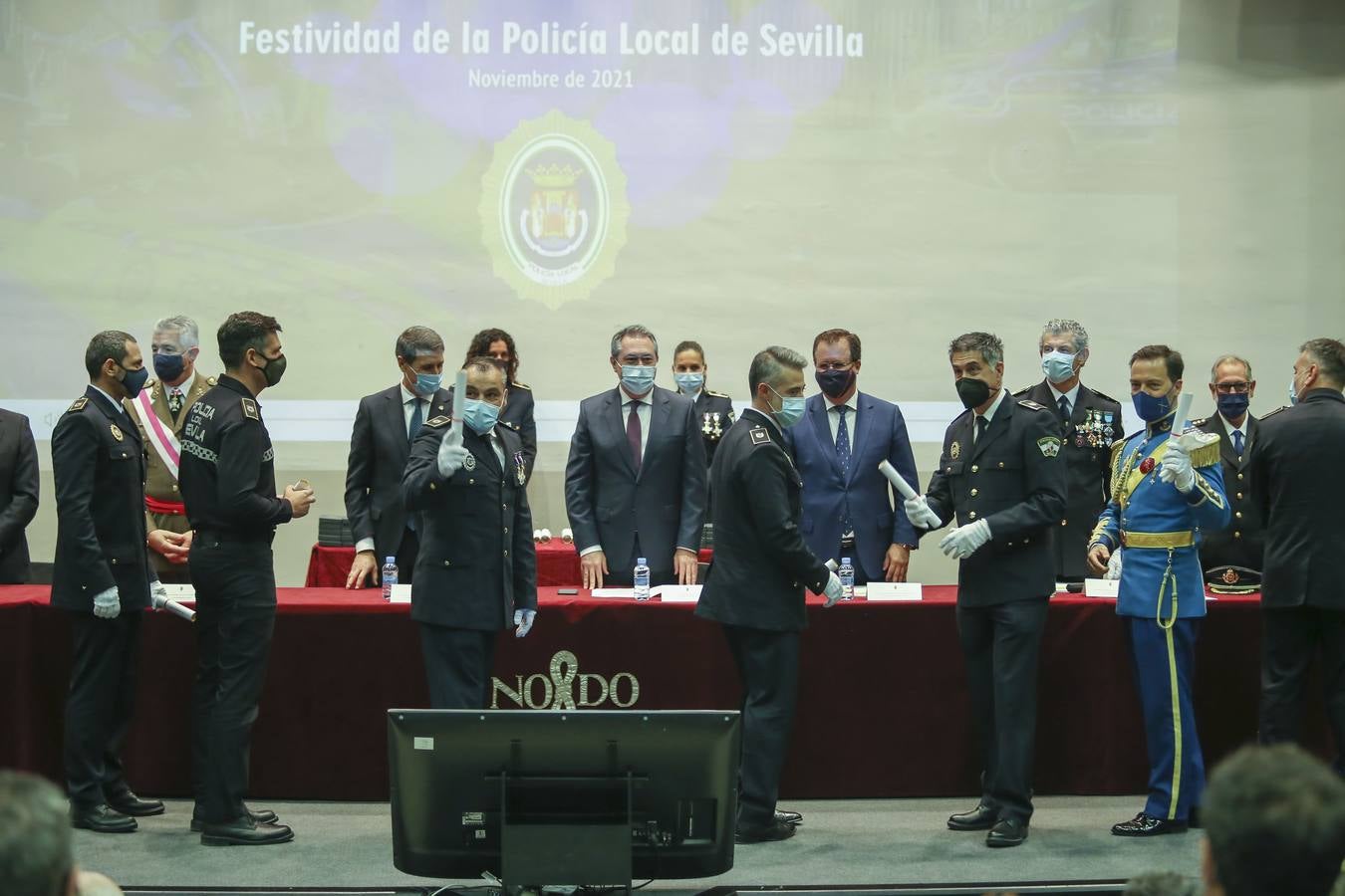 La Policía Local de Sevilla celebra el día de San Clemente