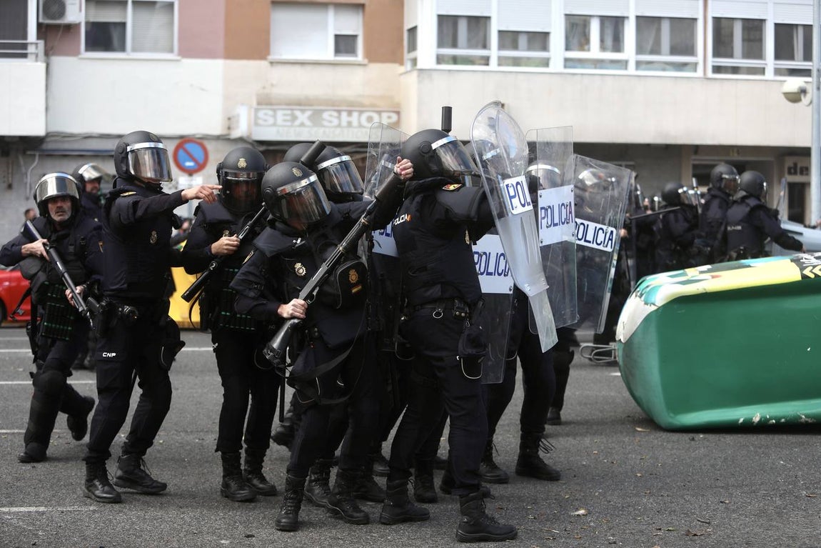 FOTOS: Huelga del Metal el 23-N, un día muy triste para Cádiz y su Bahía