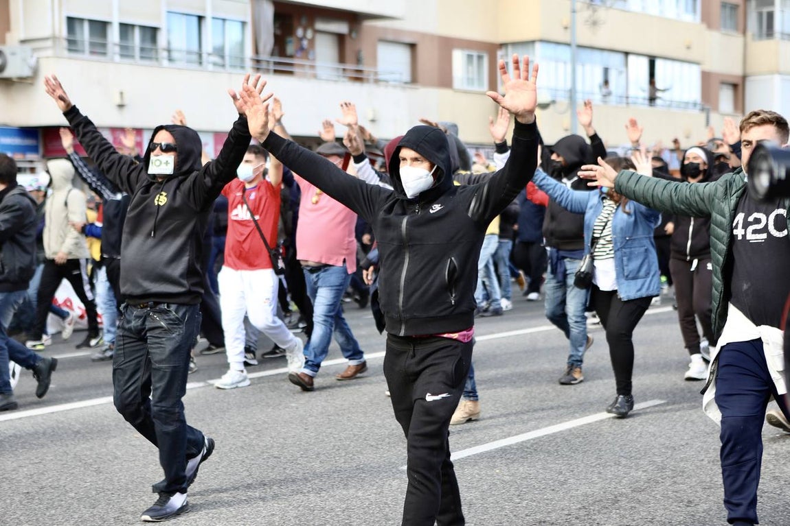 FOTOS: Huelga del Metal el 23-N, un día muy triste para Cádiz y su Bahía