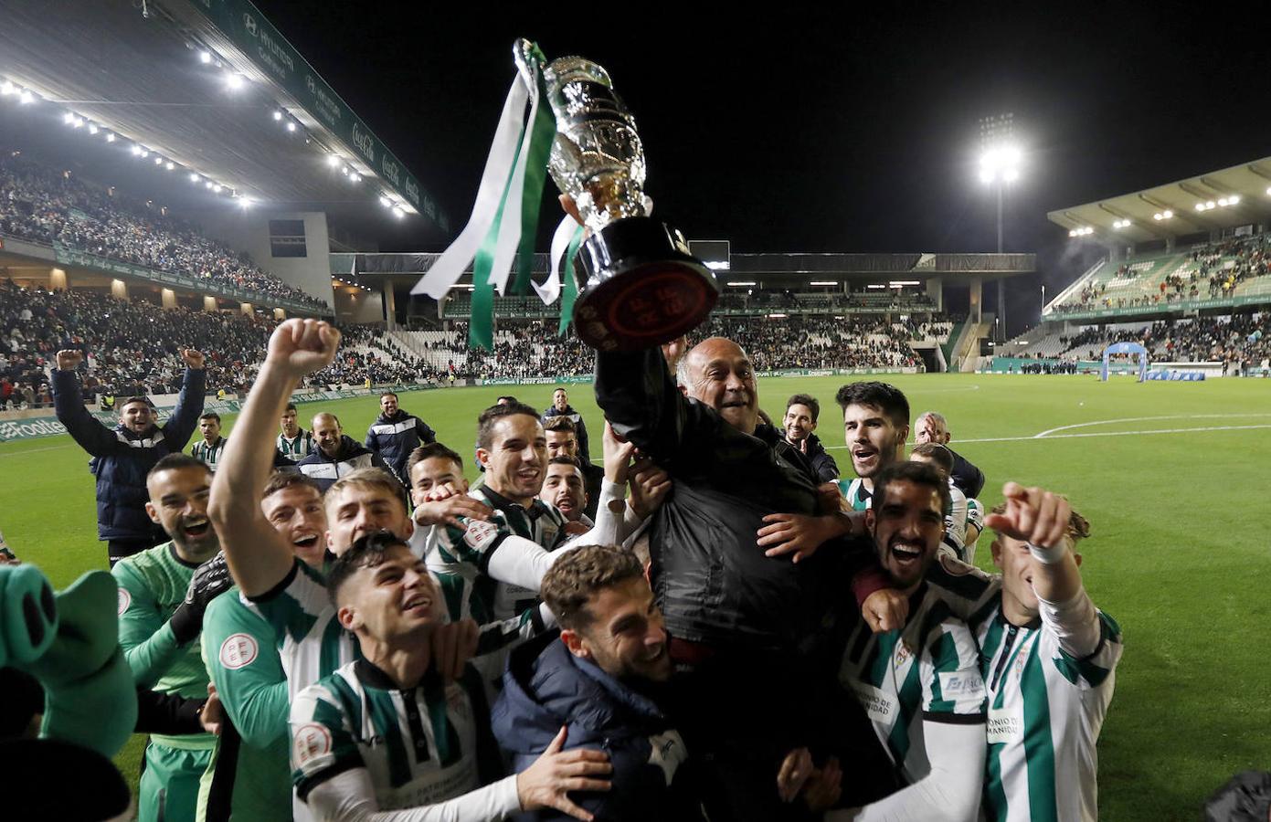 La celebración del título de campeón de Copa RFEF del Córdoba CF, en imágenes