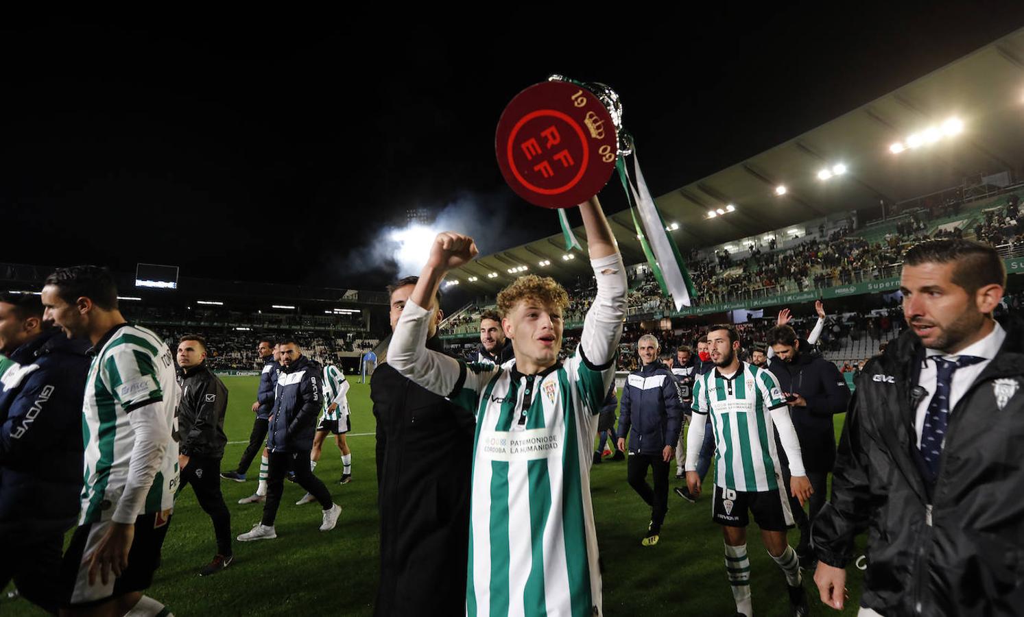 La celebración del título de campeón de Copa RFEF del Córdoba CF, en imágenes