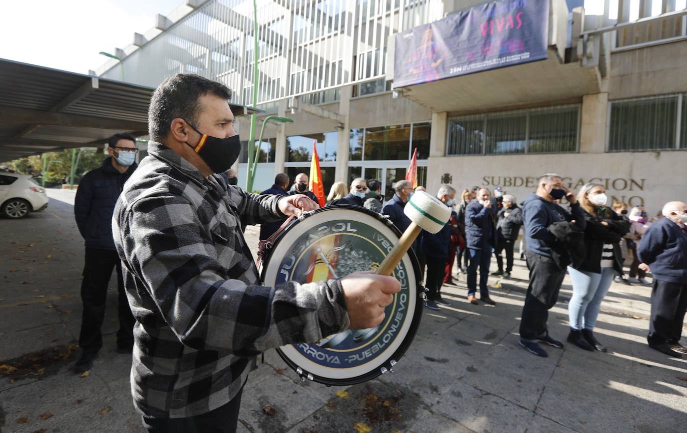 La manifestación de la plataforma &#039;No a la España insegura&#039;, en imágenes