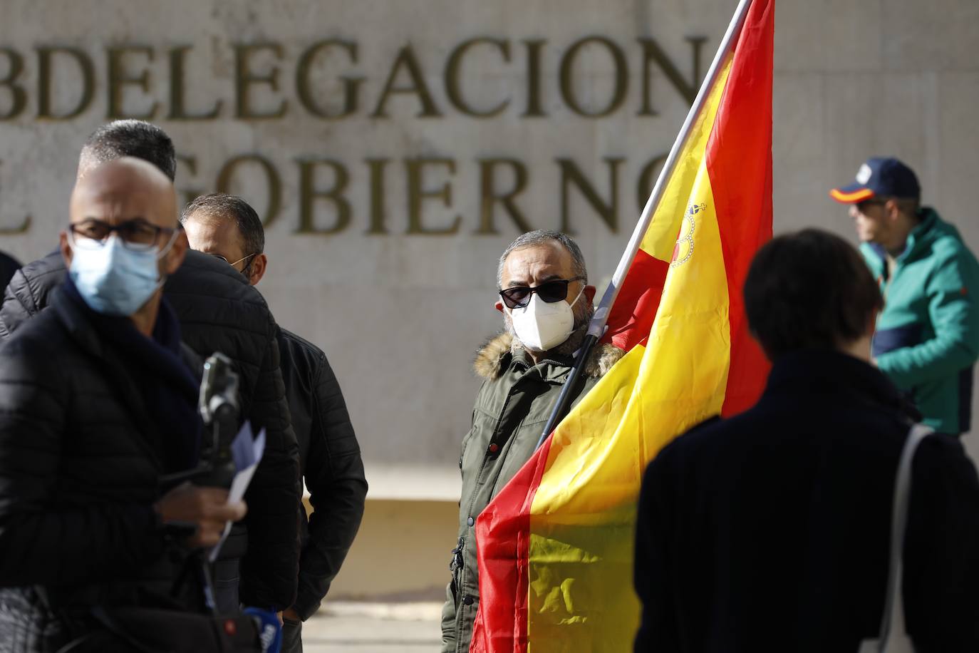 La manifestación de la plataforma &#039;No a la España insegura&#039;, en imágenes