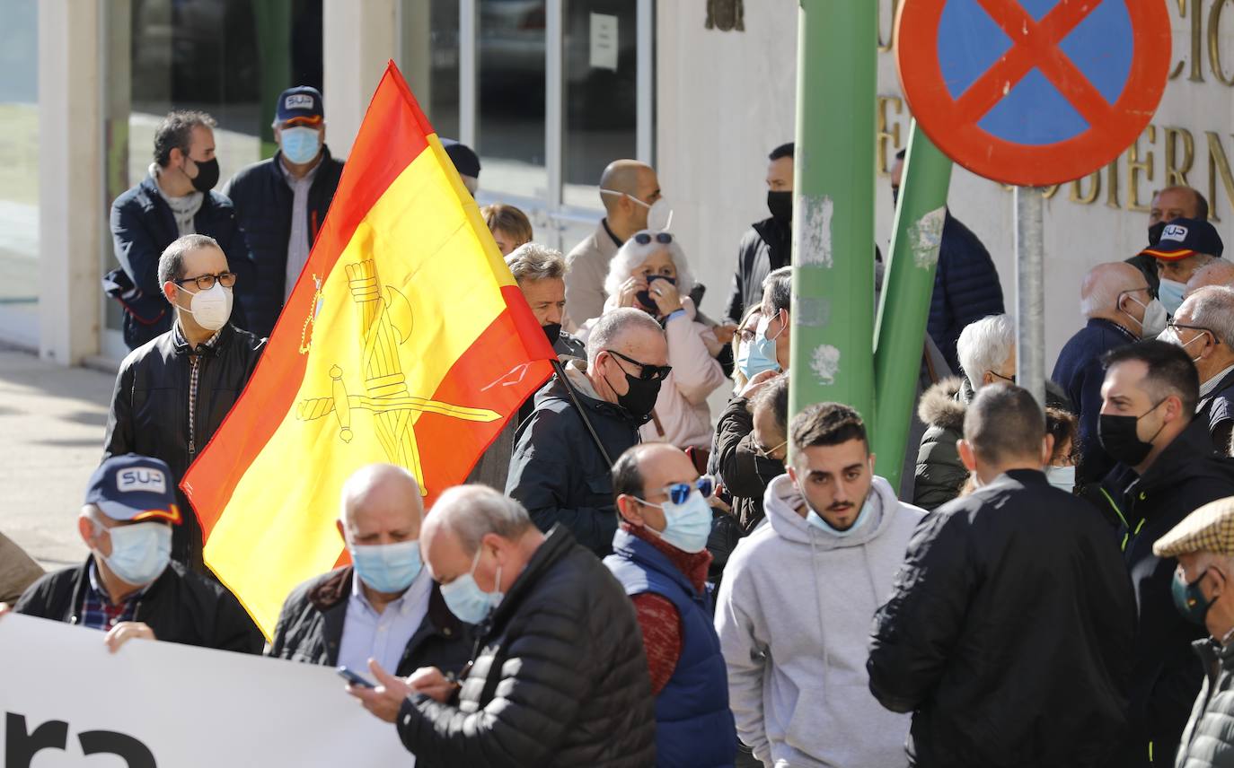 La manifestación de la plataforma &#039;No a la España insegura&#039;, en imágenes