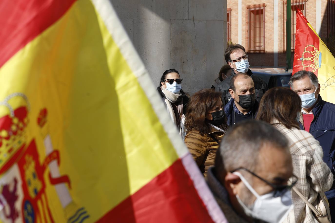 La manifestación de la plataforma &#039;No a la España insegura&#039;, en imágenes