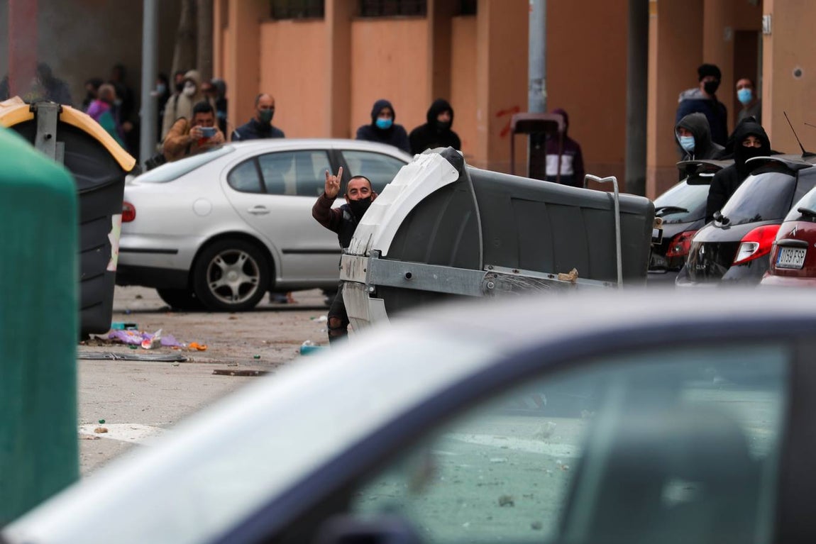 Un barrio de Cádiz, escenario de la batalla