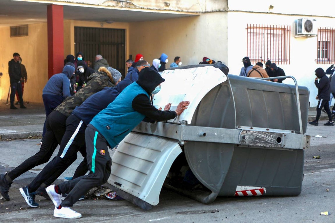 Un barrio de Cádiz, escenario de la batalla