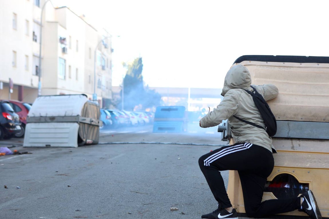 Un barrio de Cádiz, escenario de la batalla