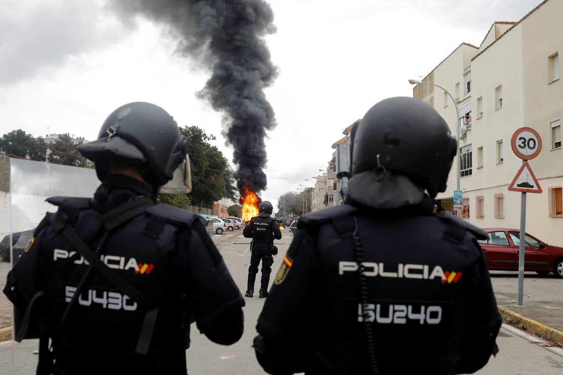 Un barrio de Cádiz, escenario de la batalla