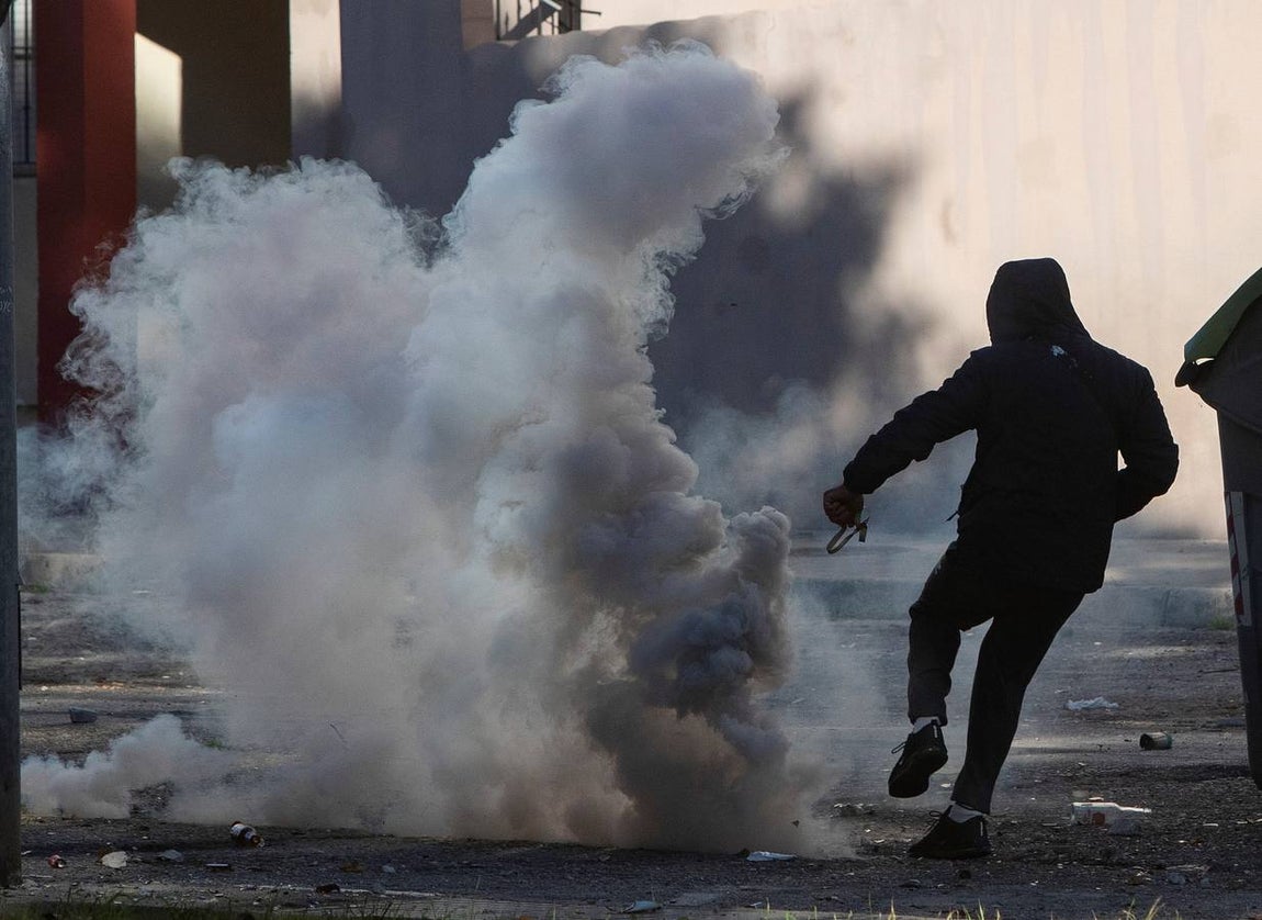 Un barrio de Cádiz, escenario de la batalla