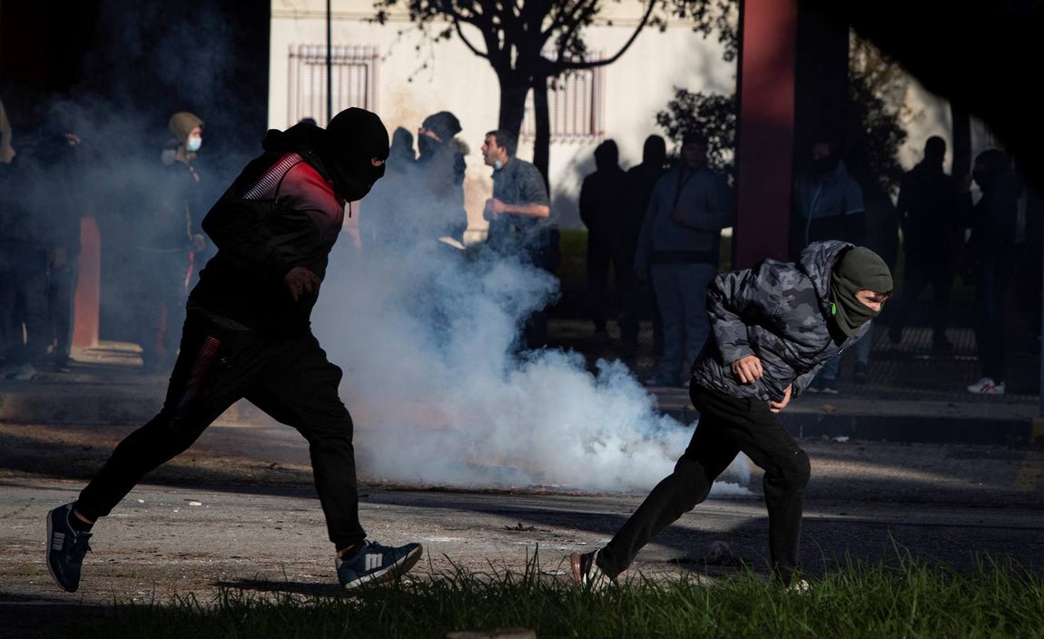 Un barrio de Cádiz, escenario de la batalla