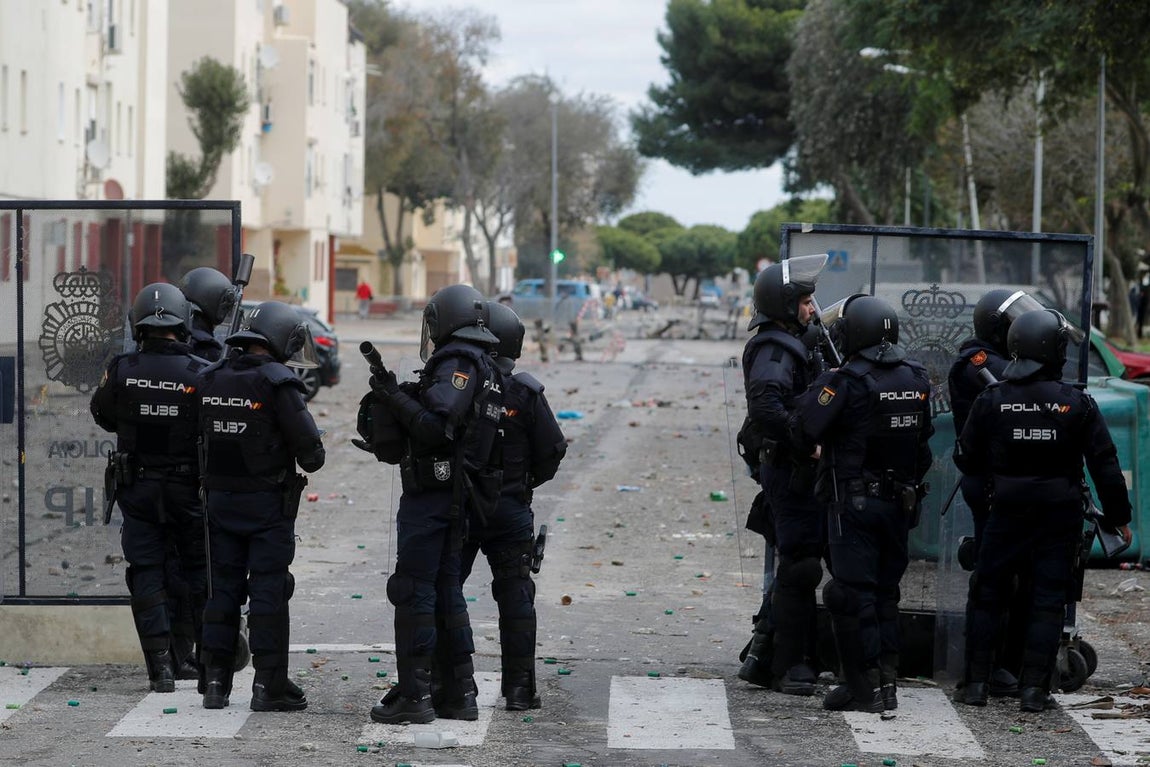 Un barrio de Cádiz, escenario de la batalla