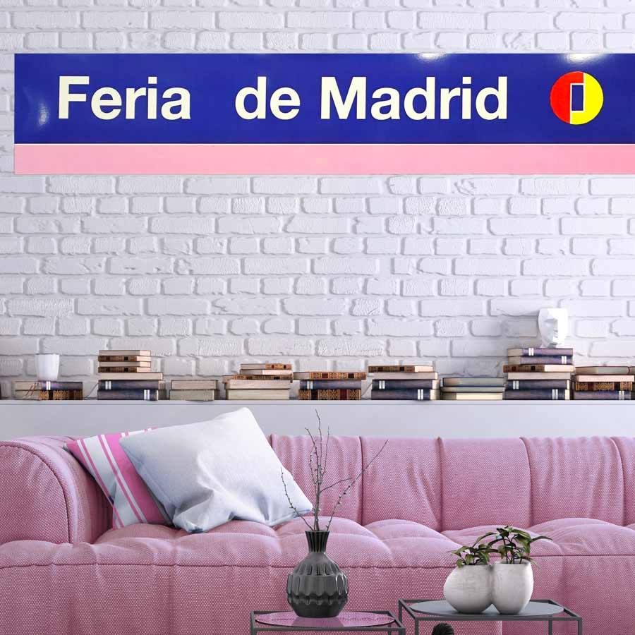 La lama de la estación 'Feria de Madrid' es la de mayor tamaño: 2 metros de largo. Cuesta 99,99 euros. 