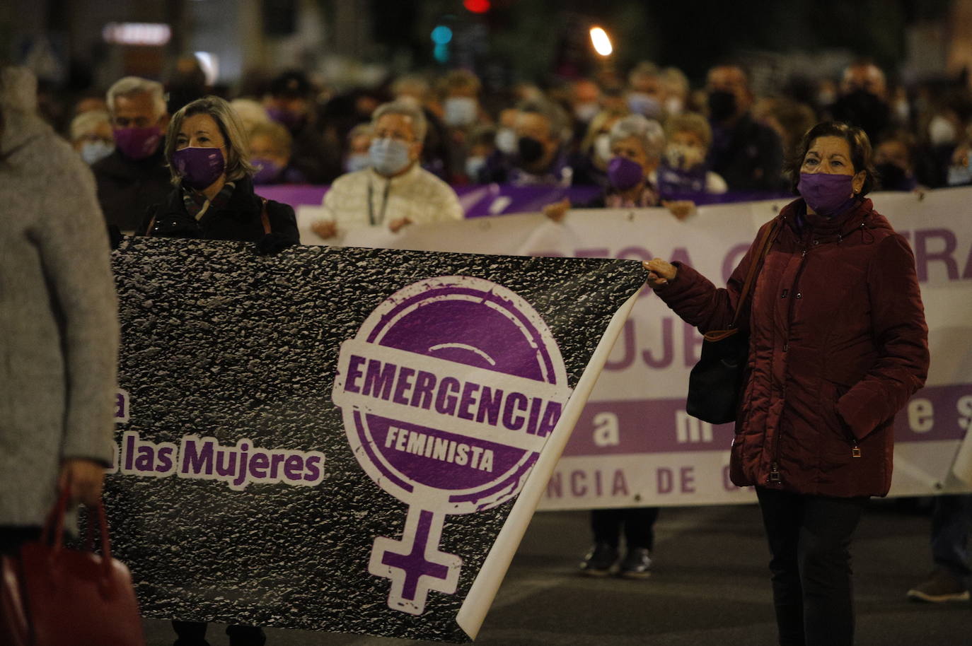 La manifestación contra la violencia machista en Córdoba, en imágenes