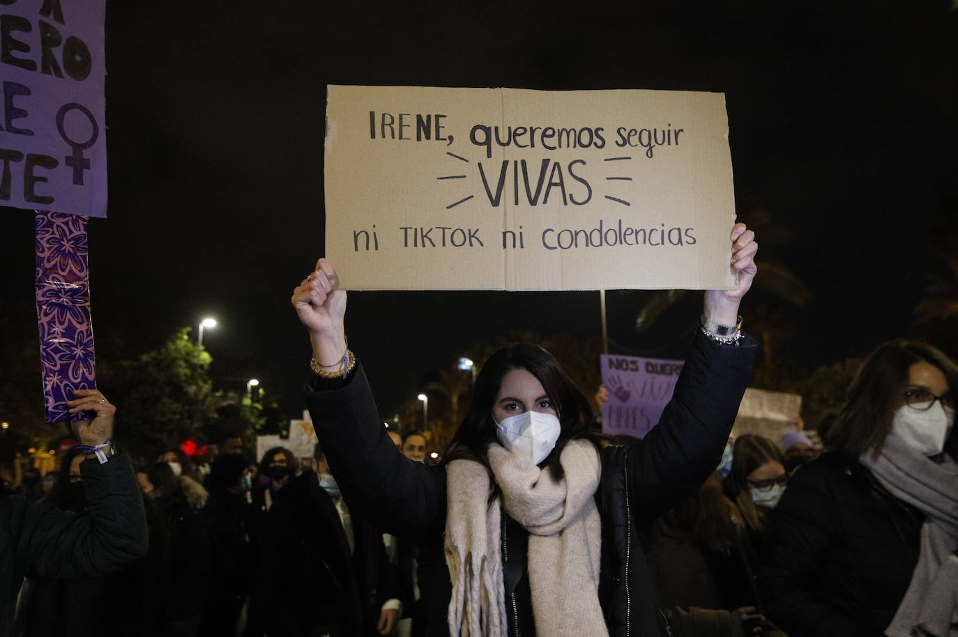 La manifestación contra la violencia machista en Córdoba, en imágenes