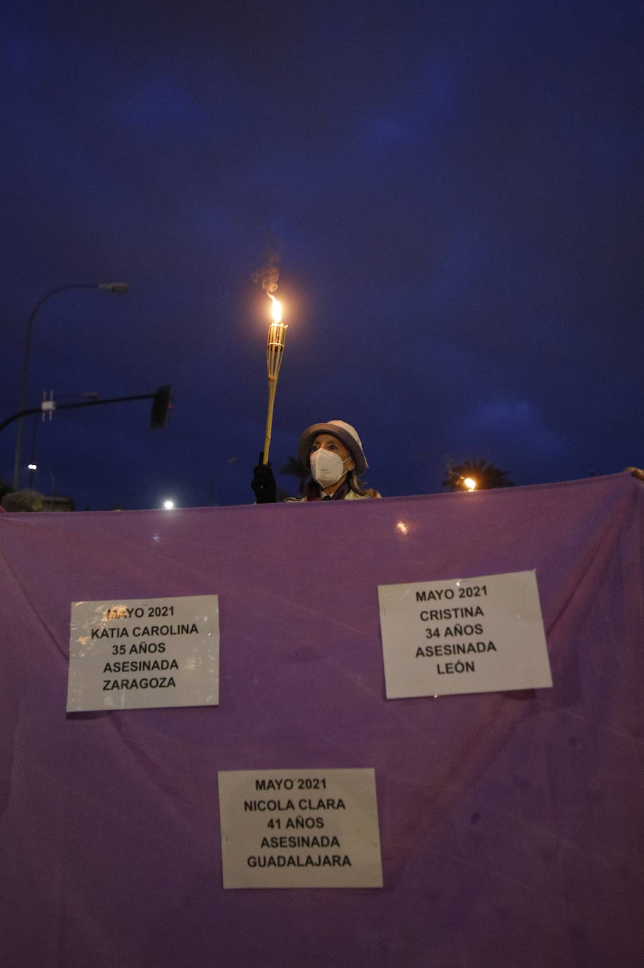 La manifestación contra la violencia machista en Córdoba, en imágenes