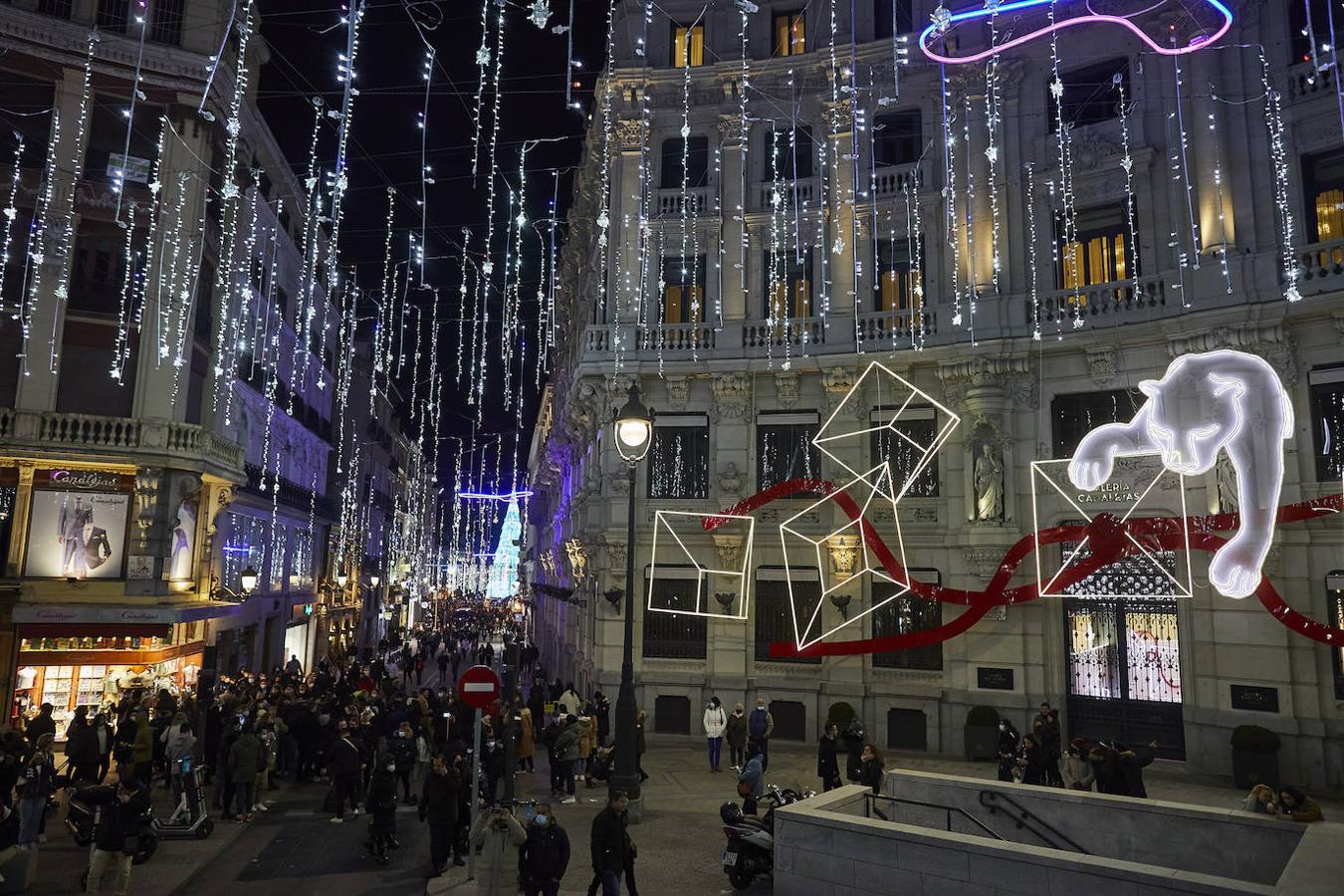 En imágenes: Así son las luces de Navidad de Madrid