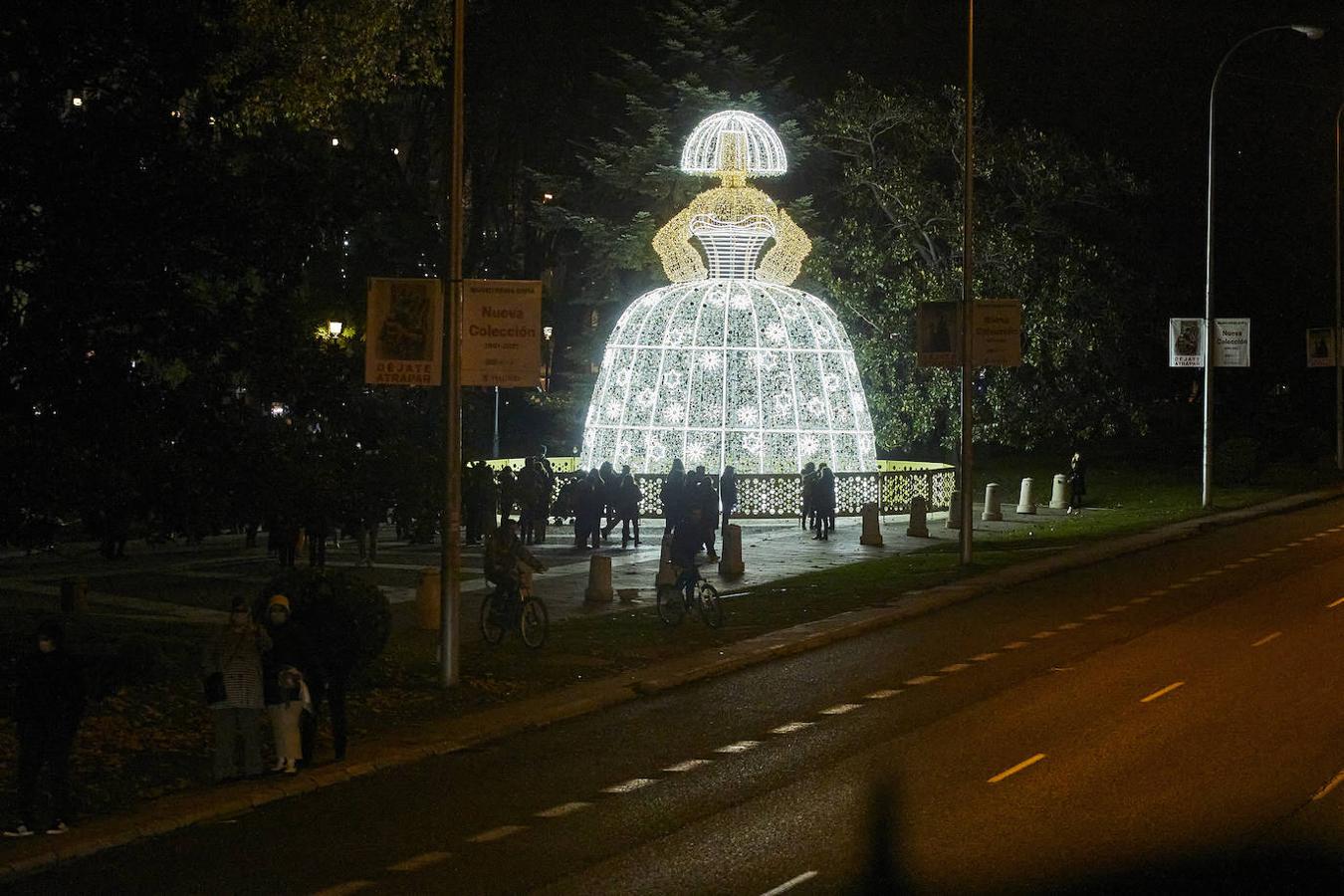 En imágenes: Así son las luces de Navidad de Madrid