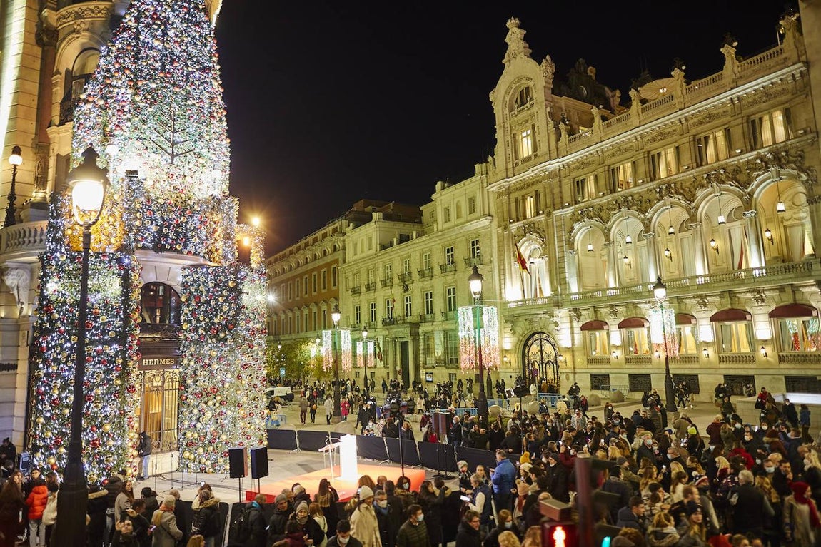 En imágenes: Así son las luces de Navidad de Madrid