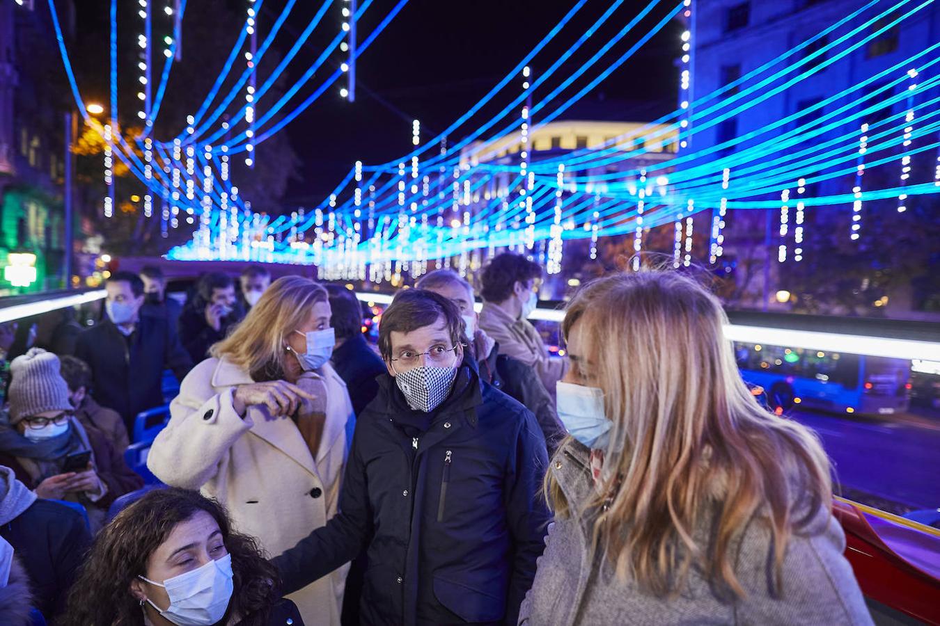 En imágenes: Así son las luces de Navidad de Madrid