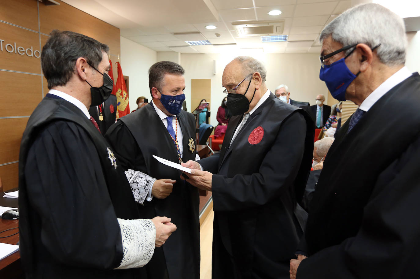 Los abogados de Toledo distinguen a dos de los mejores: Joaquín Sánchez Garrido y Jesús Martín Domínguez