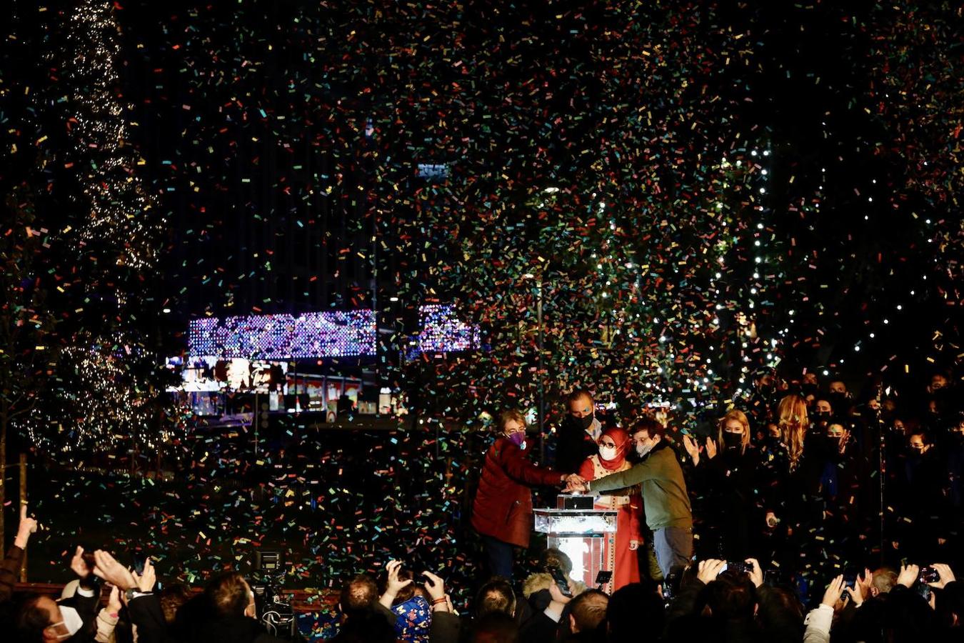 En imágenes: Así son las luces de Navidad de Madrid