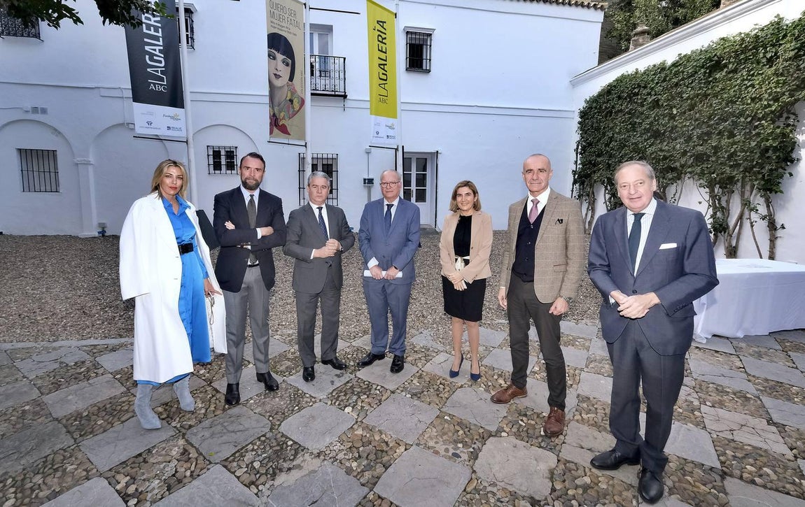 María Noguera, José María Capitán, Agustín Rodríguez, Álvaro Ybarra, Rocío Blanco, Antonio Muñoz y Álvaro Rodríguez Guitart