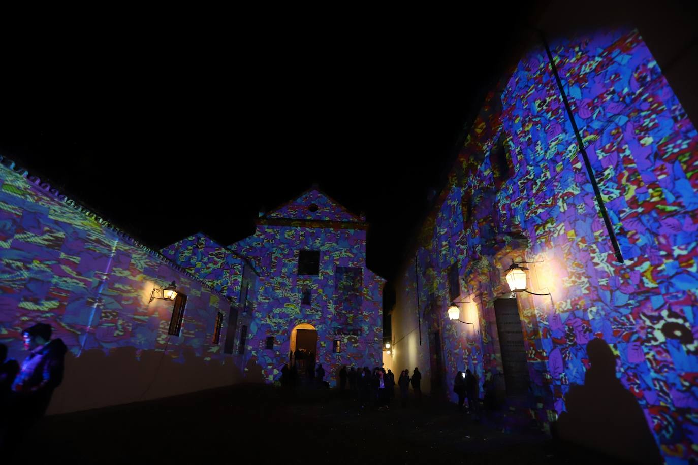 El mapping de la hermandad de la Paz de Córdoba, en imágenes