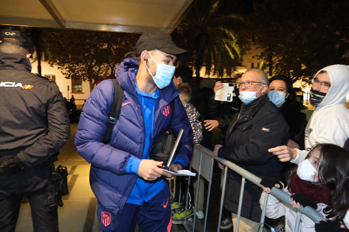 FOTOS: La llegada del Atlético a Cádiz