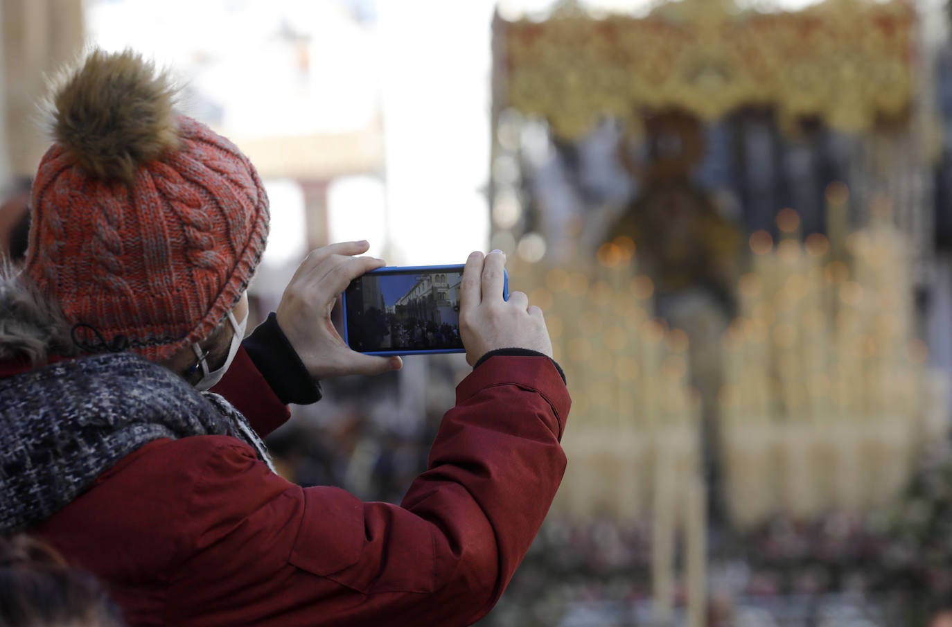 La procesión de acción de gracias de la Virgen de la Salud en Córdoba, en imágenes