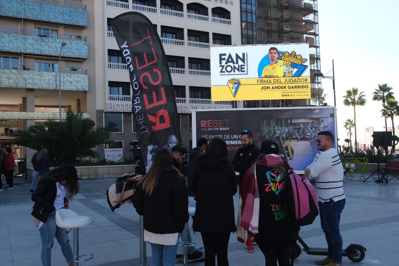 FOTOS: Las imágenes del &#039;Fan Zone&#039; del Cádiz CF