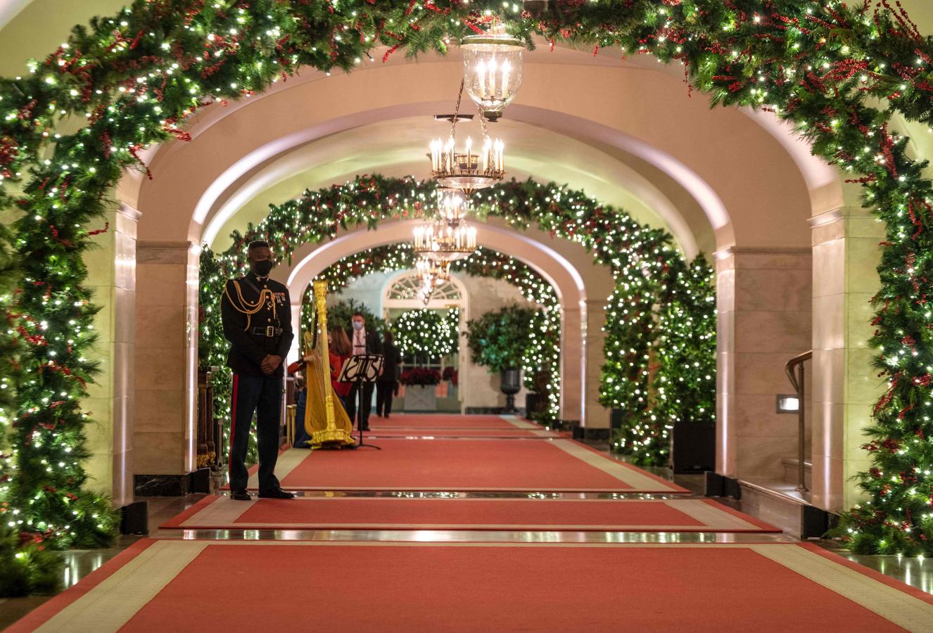 La Navidad llega a la Casa Blanca, en imágenes