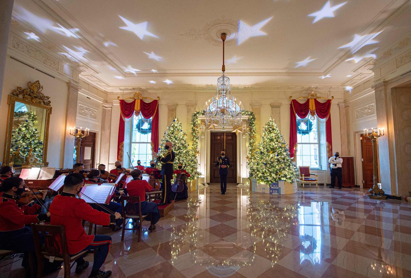 La Navidad llega a la Casa Blanca, en imágenes