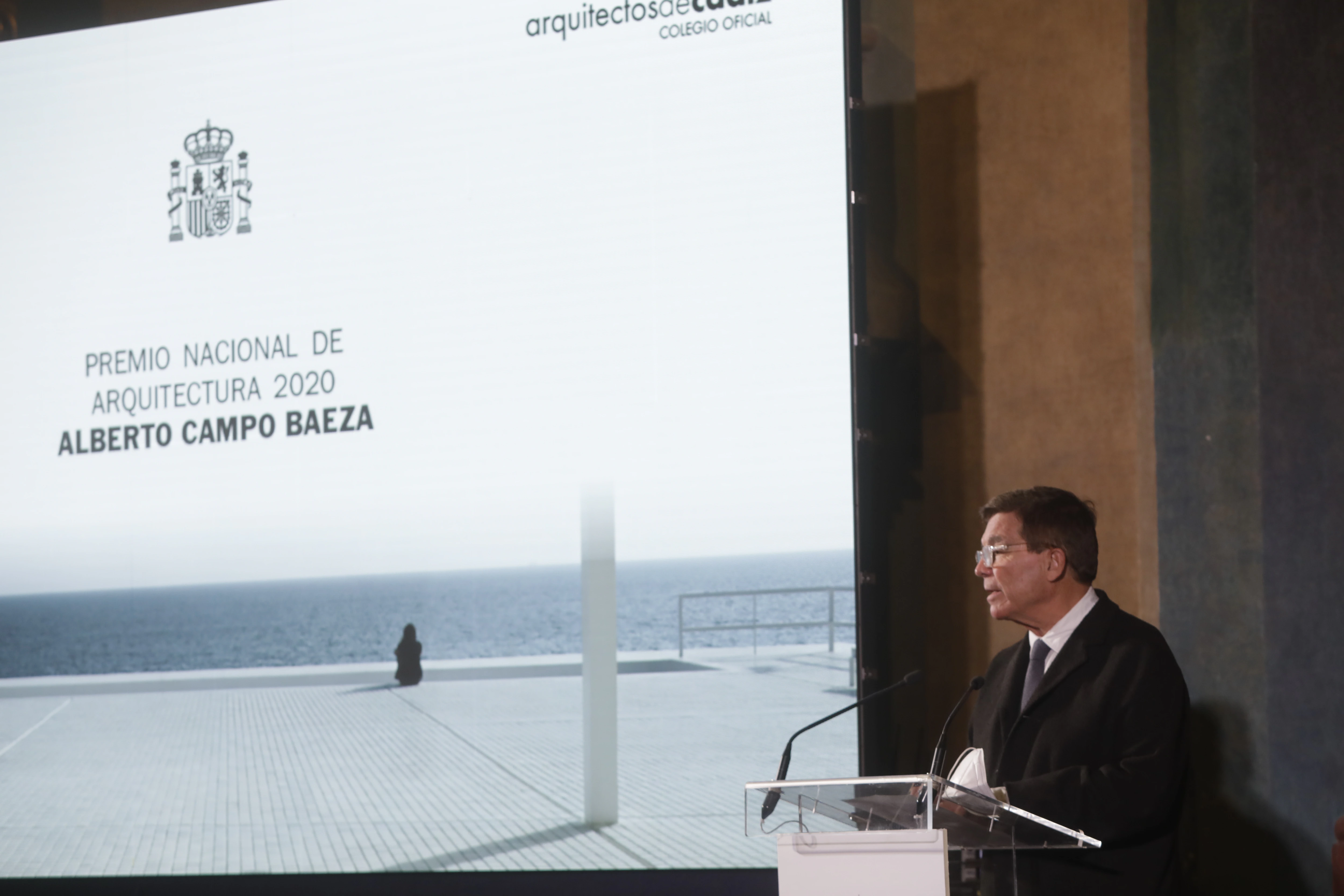En imágenes: Alberto Campo Baeza recibe en Cádiz el Premio Nacional de Arquitectura