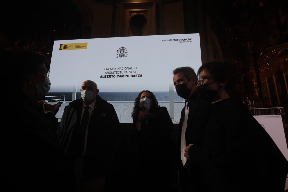 En imágenes: Alberto Campo Baeza recibe en Cádiz el Premio Nacional de Arquitectura