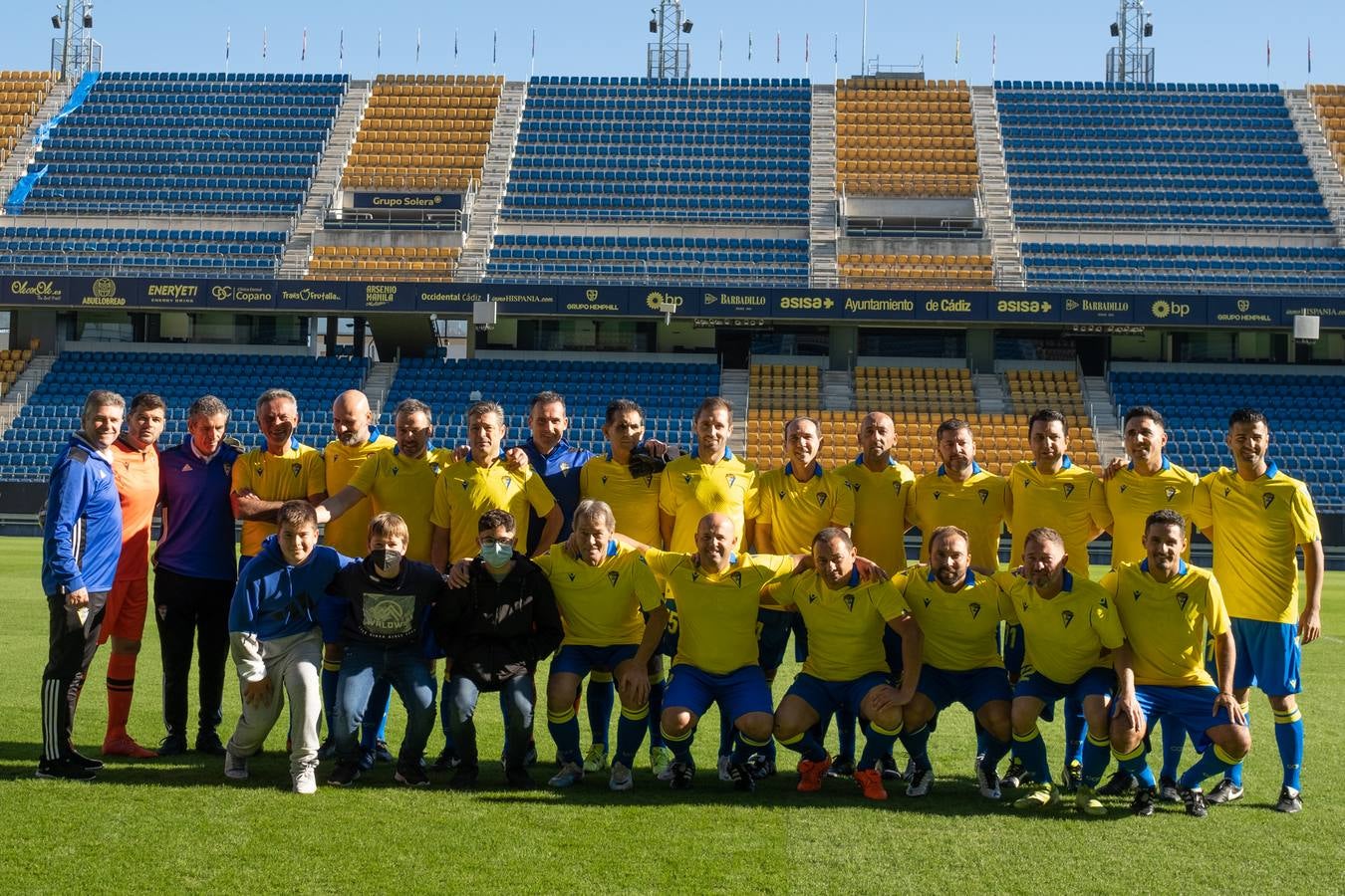 Fotos: El tradicional partido de los Reyes Magos en el estadio del Cádiz CF