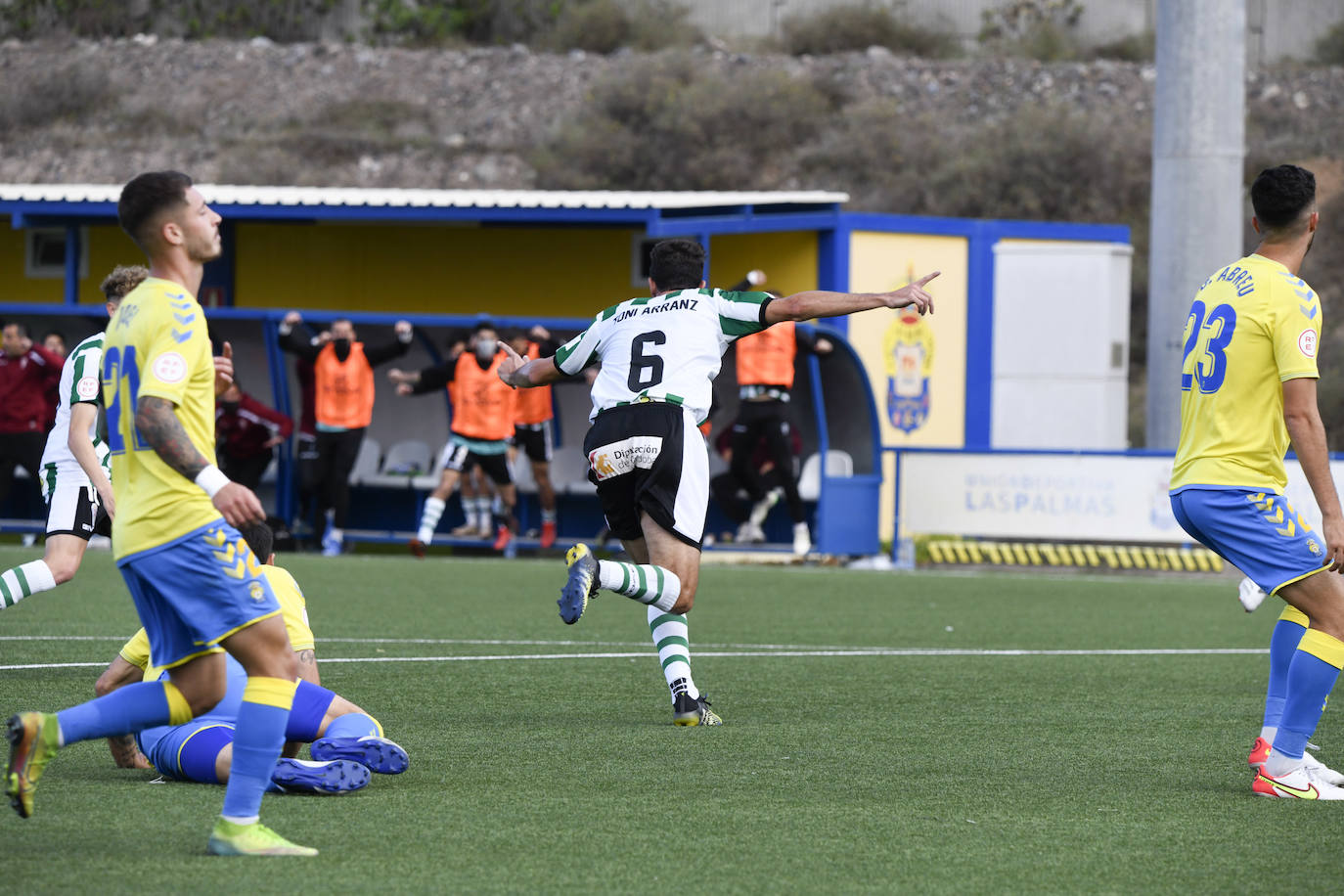 El Las Palmas Atlético - Córdoba CF, en imágenes