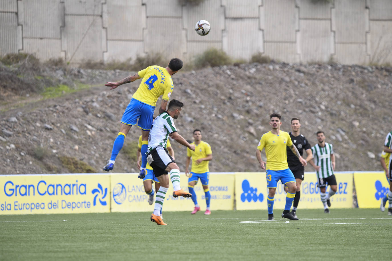 El Las Palmas Atlético - Córdoba CF, en imágenes