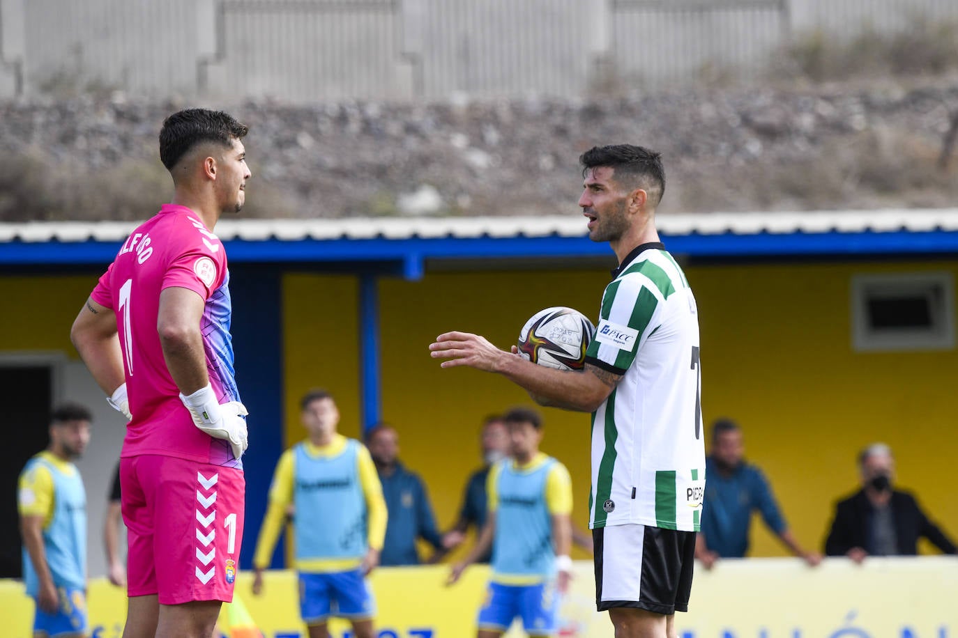 El Las Palmas Atlético - Córdoba CF, en imágenes