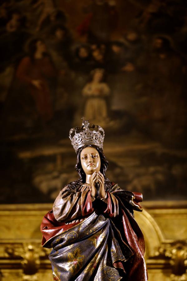 La procesión de la Inmaculada para la Vigilia de los Jóvenes en Córdoba, en imágenes