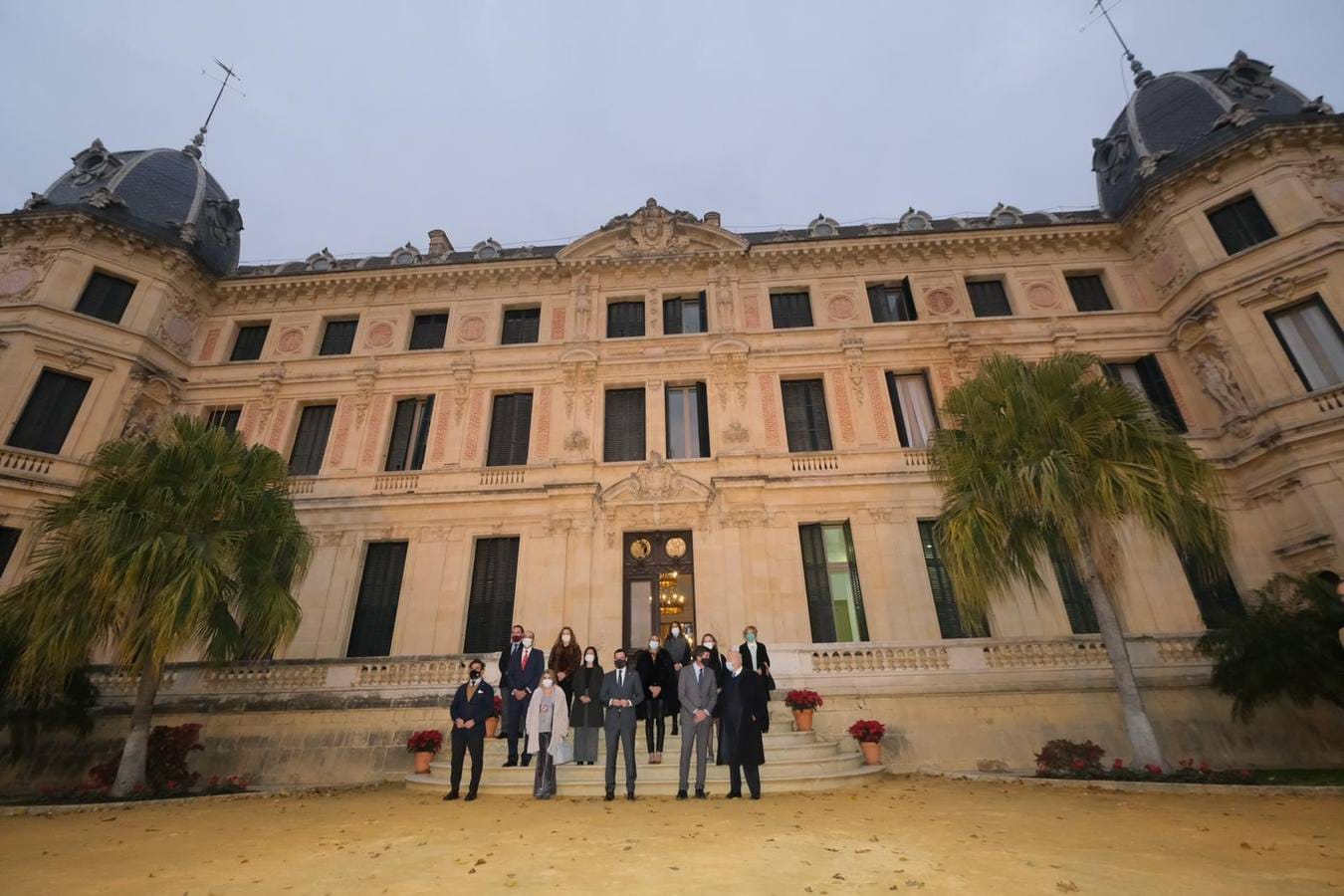 FOTOS: Reunión de Moreno y Marín con el Patronato de la Fundación Real Escuela Andaluza del Arte Ecuestre en Jerez